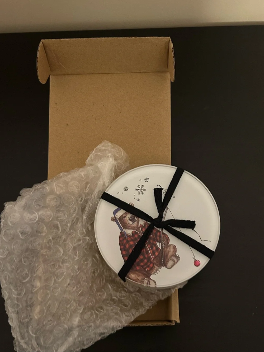 West Elm Dapper Animal Rachel Kozlowski Coasters set of 4